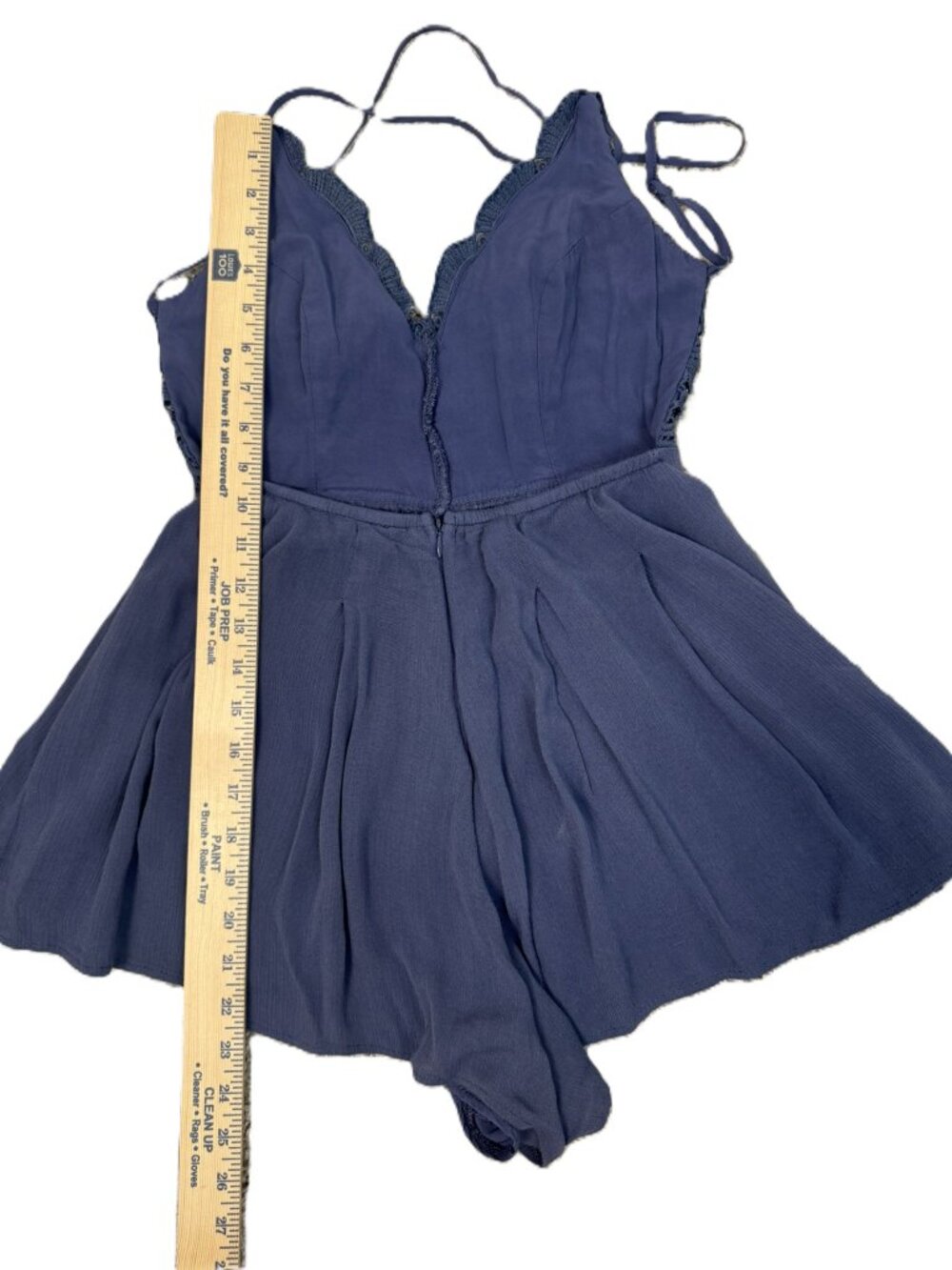Lulus Blue Romper - Small - Picture 13 of 14